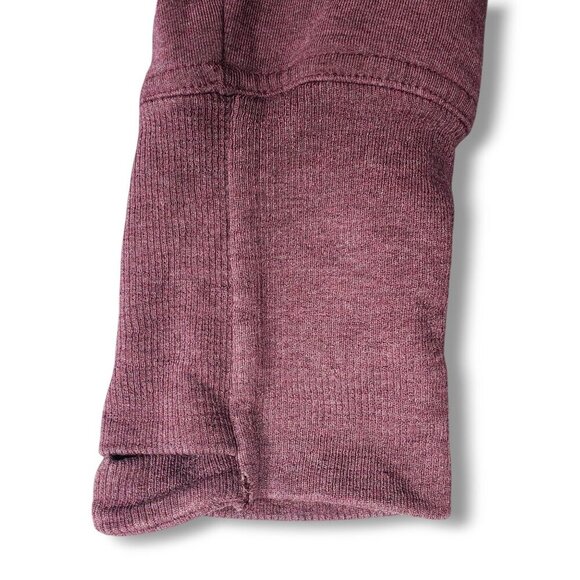 Athleta Coaster Luxe Recover Sweatshirt Womens Large‎ Red Rip Tear - Picture 9 of 12